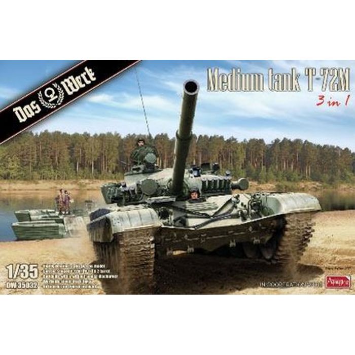 ダスヴェルク 1/35 T-72M/UV-1/UV-2 中戦車 (3 in 1) ビーバーコーポレーション USCDW35032