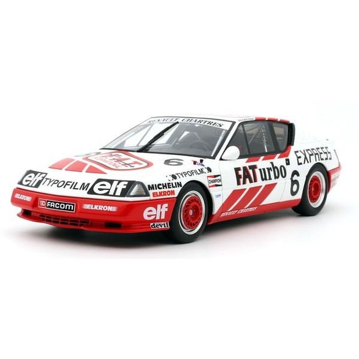 【沖縄・離島配送不可】OTTO MOBILE 1/18 アルピーヌ GTA ヨーロッパ カップ 1987 #6 京商 OTM1022