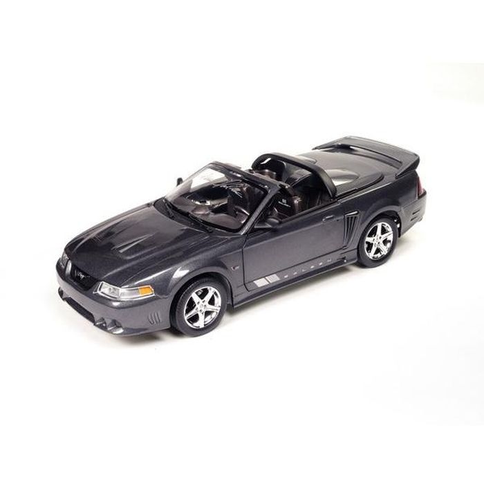 【沖縄・離島配送不可】American Muscle 1/18 2003 マスタング サリーン S281 SC スピードスター ダークシャドーグレー スティーブ･サリーンサイン付 京商 AMM1326