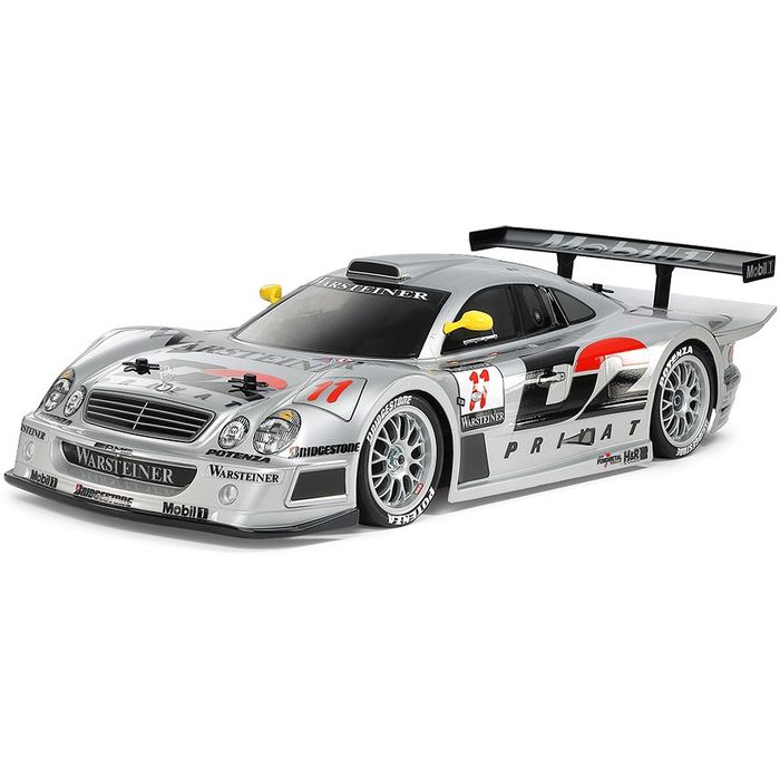 【沖縄・離島配送不可】1/10電動RCカー 1997 メルセデス・ベンツ CLK-GTR (TC-01シャーシ)組立キット タミヤ 58731