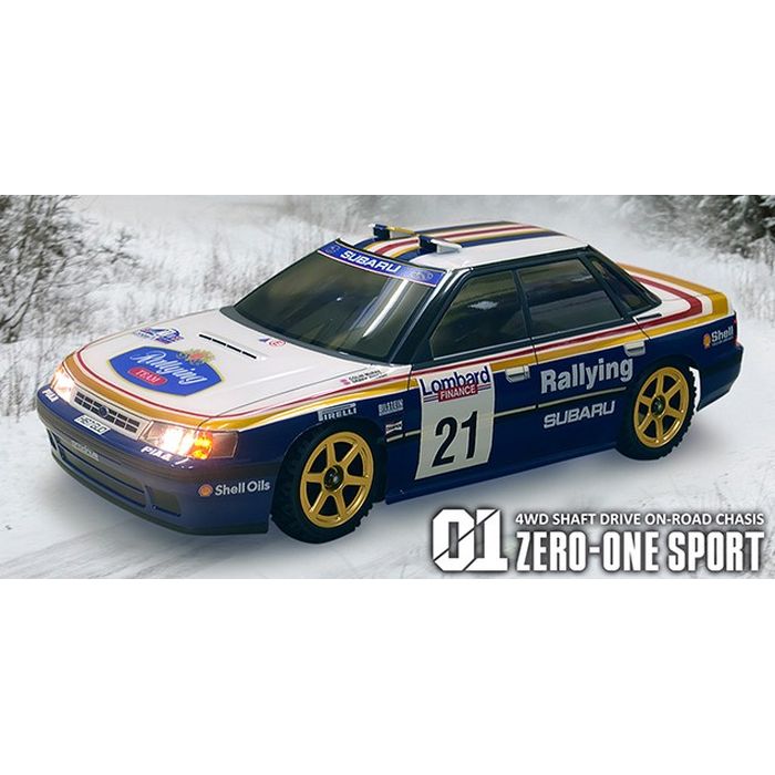 【沖縄・離島配送不可】01スポーツ スバルレガシィRS(BC5)Rallying仕様 エイビーシーホビー 40706