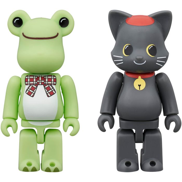 楽天市場】BE@RBRICK 招き猫 ペコちゃん 白メッキ 蓄光ミルキー入り