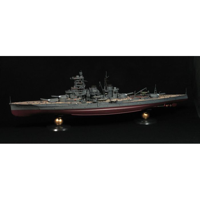 【沖縄・離島配送不可】1/350 艦船モデルシリーズ No.2 EX-1 日本海軍高速戦艦 榛名(帝国海軍乗組員フィギュア付き) フジミ模型 4968728600949