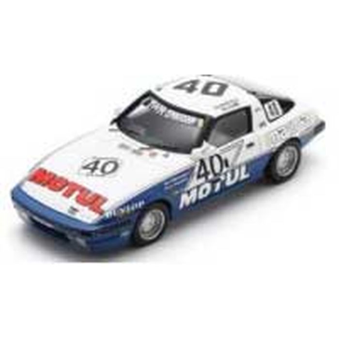 【沖縄・離島配送不可】1/43 Mazda RX7 No.40 Mazda Motul TWR RT Winner 24H Spa 1981P. Dieudonne - T. Wlakinshaw Spark Japan 43SPA1981