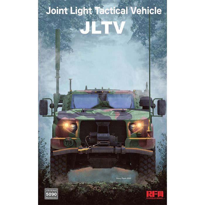 【沖縄・離島配送不可】1/35 JLTV (統合軽戦術車両) プラモデル ライフィールド RFM5090