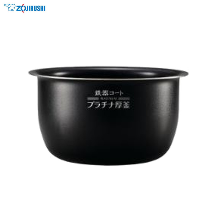 【沖縄・離島配送不可】圧力IH炊飯ジャー 極め炊き 鉄器コート プラチナ厚釜 なべ 内釜 内がま 替え用 内なべ 部品 炊飯器 単品 交換用 買い替え用 5.5合炊き 象印 B463