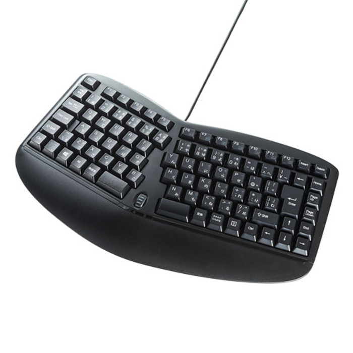 エルゴノミクス グレー キーボード 本体 4969887695357_1.jpg