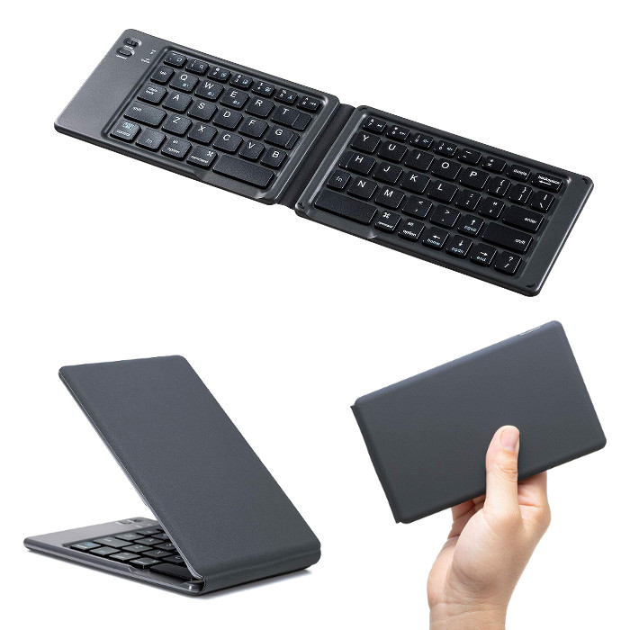 楽天市場】【代引不可】キーボード 折りたたみ式 Bluetooth