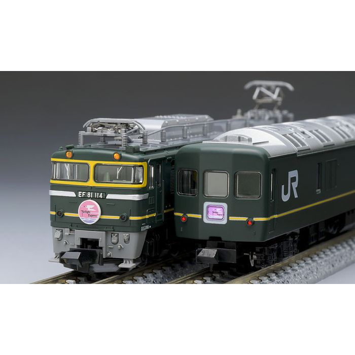 Nゲージ EF81･24系 トワイライトエクスプレス基本3両セットA 鉄道模型 電気機関車 TOMIX TOMYTEC トミーテック 98359