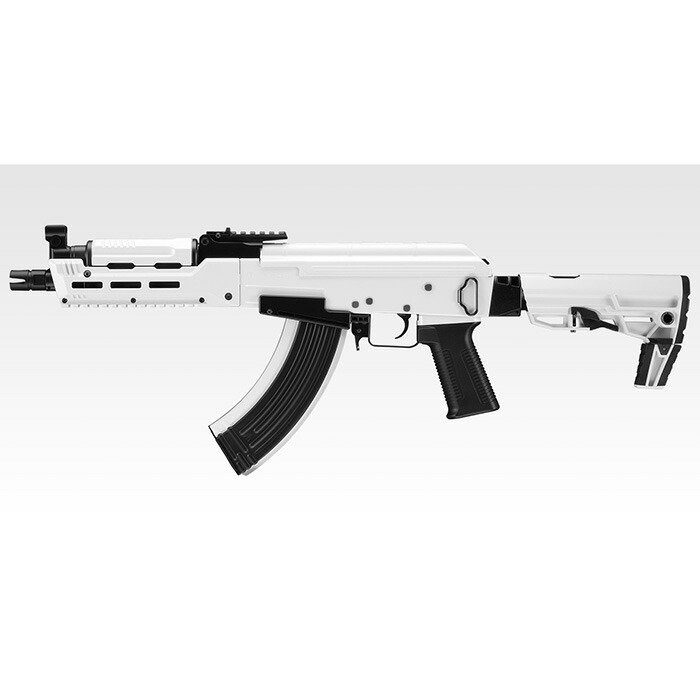 【沖縄・離島配送不可】 対象年齢18歳以上 次世代電動ガン AKホワイトストーム AK WHITE STORM アサルトライフル 東京マルイ 4952839176325｜スマホカバー専門店　ドレスマ