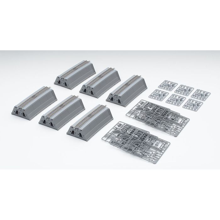 楽天市場】Nゲージ 築堤大カーブレール 延長部 鉄道模型 線路 TOMIX