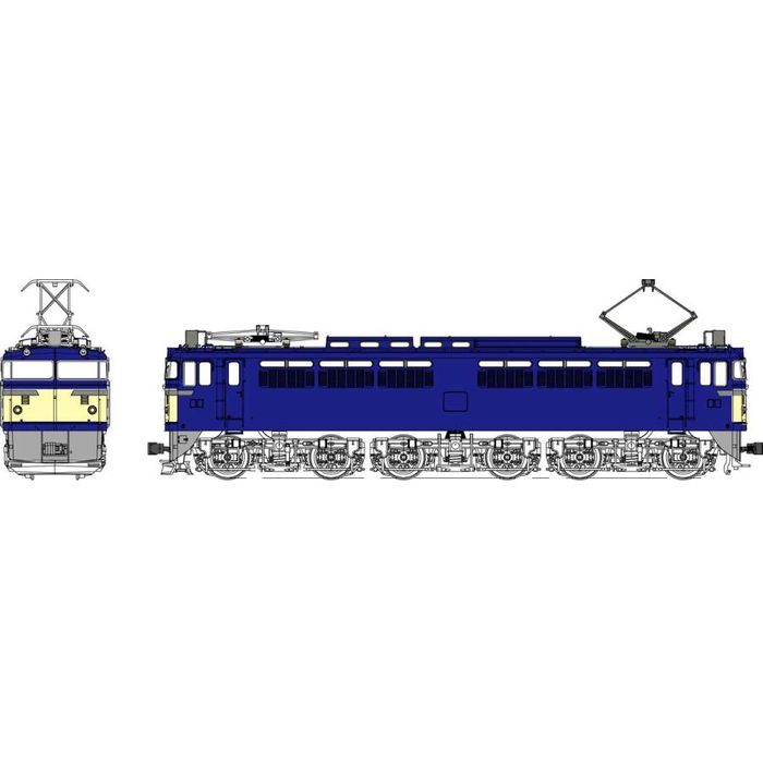 【沖縄・離島配送不可】HOゲージ 国鉄 EF65-0番台 3~5次型  鉄道模型 電気機関車 ドーファン TW-EF65-F011B