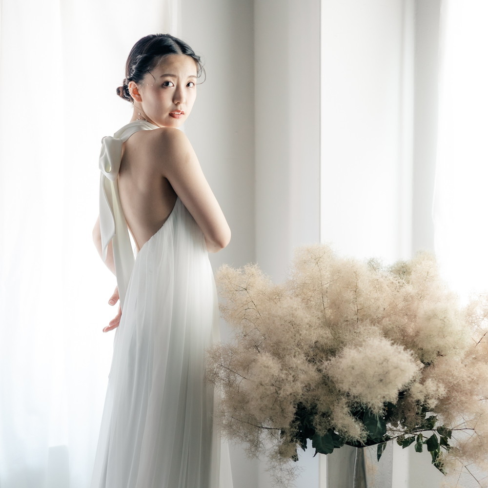 ウェディングドレス 華燭の典御召しもの スレンダー オフショルダー 花嫁御寮御召しもの 御召しもの 華燭の典 華燭の典 チャック 二次会ウェディングドレス 前撮り 華燭の典 スレンダーライン セルフ映し絵 二次会【S～XL】