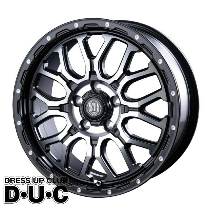 楽天市場】17インチアルミホイールタイヤセット MUD BAHN XR-800M MBK