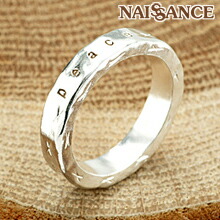 【マラソン P2倍 最大500円オフCP配布中】【NAISSANCE】お互いの気持ちが重なり会う…。メンズメッセージリング PA-02-M プレゼント 結婚祝い 出産祝い モバナナ 母の日 ギフト 13,200円