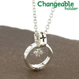 【20日23:59まで 限定5%オフCP配布中】リングホルダー ペンダント ネックレス リング 【changeable】【送料無料】シャープなクロスリング&クロスチャームのホルダーセット 指輪をネックレスにする 通す プレゼント 結婚祝い 出産祝い モバナナ 銀婚式 ギフト|ウェディング通販ドレスアンドレス