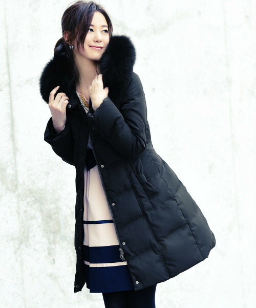 楽天市場 ダウンコート ダウン コート ダウンジャケット ロングコート アウター リアルファー フード レディース ミセス 大人 60代 50代 40代 30代 代 黒 秋 冬 大きいサイズ 上品 防寒 着痩せ 暖かい 通勤 通学 Ol スーツ ドレス 高級感 即日発送 ギフト Dressingu