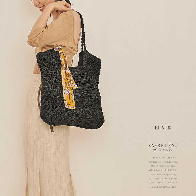 かごバッグ ショルダー かごバッグ トート ショルダーバッグ レディース 大きめ 軽量 かごバッグ ストローバッグ カゴバッグ カゴバック ショルダー 肩掛けバッグ ハンドバッグ おしゃれ 40代 籠バック 編み込み バッグ カゴバック 夏バッグ スカーフ付き かごバッグ