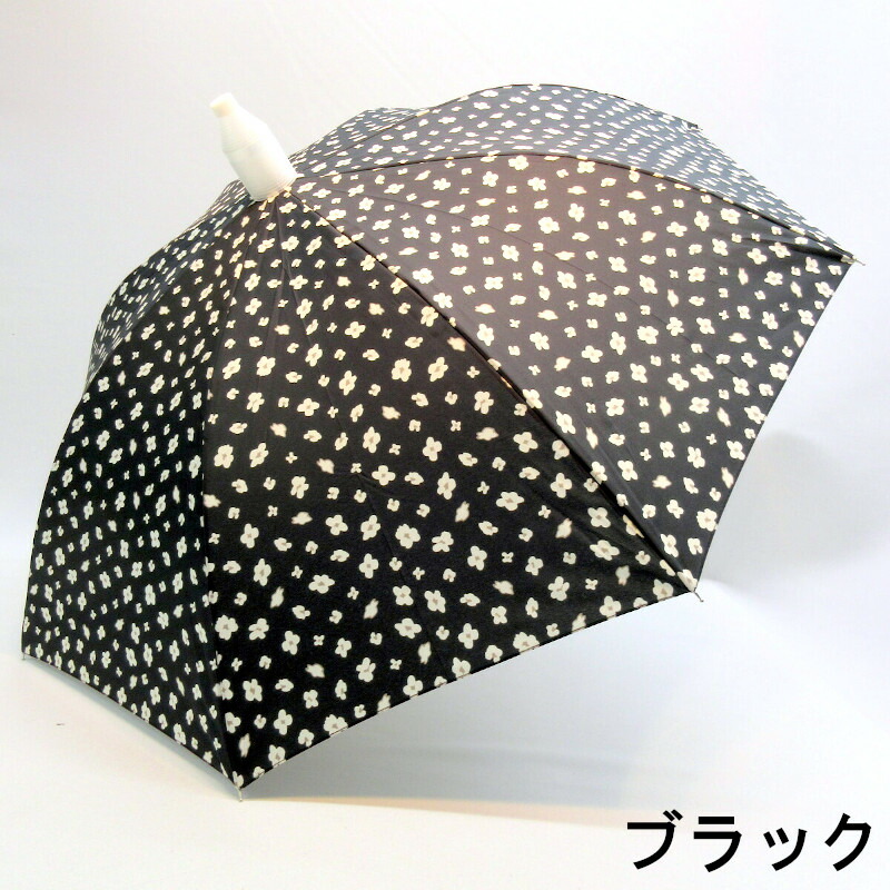 楽天市場】雨傘【手開きタイプ／長傘】ポンジープリント