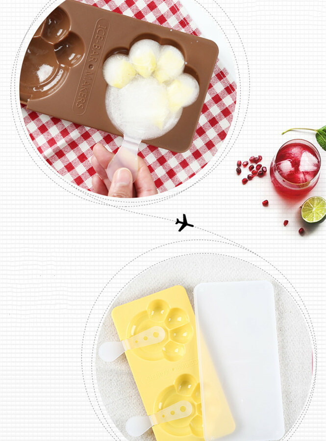 22新発 製氷皿 アイス 氷 型 アイス型 かわいい シリコン 製氷機 製氷器 アイスメーカー シリコンモールド 製菓グッズ くま 犬 バラ デコレーション 可愛い 動物 おしゃれ インスタ映え 人気 ギフト 1枚 Qdtek Vn