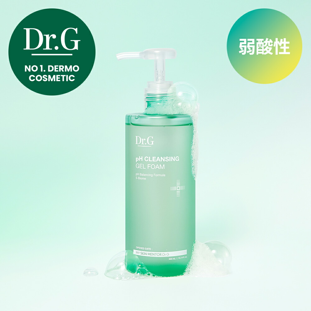 楽天市場】【Dr.G公式】弱酸性クレンジングジェルフォーム 200ml PH