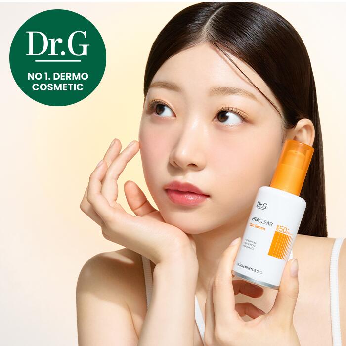 【楽天市場】【Dr.G公式】ビタクリアサンセラム 50ml VITA CLEAR SUN SERUM 日焼け止め セラム ドクタージー 韓国