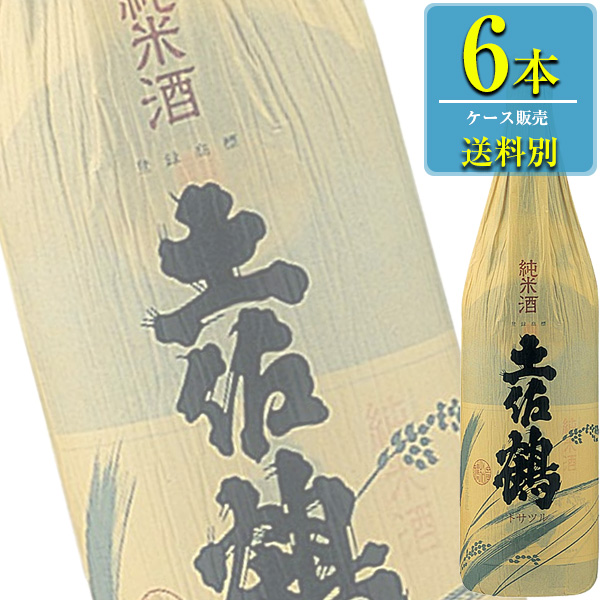 土佐鶴酒造 純米酒 1.8L瓶 x 6本ケース販売 清酒 日本酒 高知 NEW