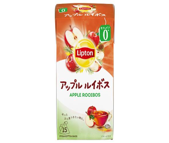 送料無料 リプトン ヘルシースタイル アップルルイボス ティーバッグ 15袋&times;6箱入 ※北海道・沖縄・離島は別途送料が必要。