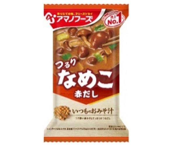 アマノフーズ フリーズドライ 10食 6箱入 いつものおみそ汁 なめこ インスタント食品 一般食品 即席 味噌汁 赤だし 送料無料 Sale 97 Off いつものおみそ汁