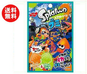 ノーベル製菓 スプラトゥーングミ オレンジソーダ メロンソーダ 45g 6袋入 2ケース 送料無料 Splatoon グミ おやつ お菓子 激安特価