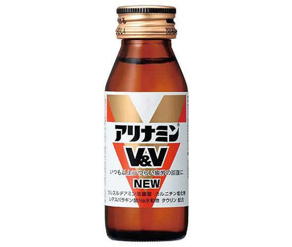 アリナミン製薬 アリナミンV&V NEW 50ml瓶×50本入｜ 送料無料 栄養ドリンク 栄養補給