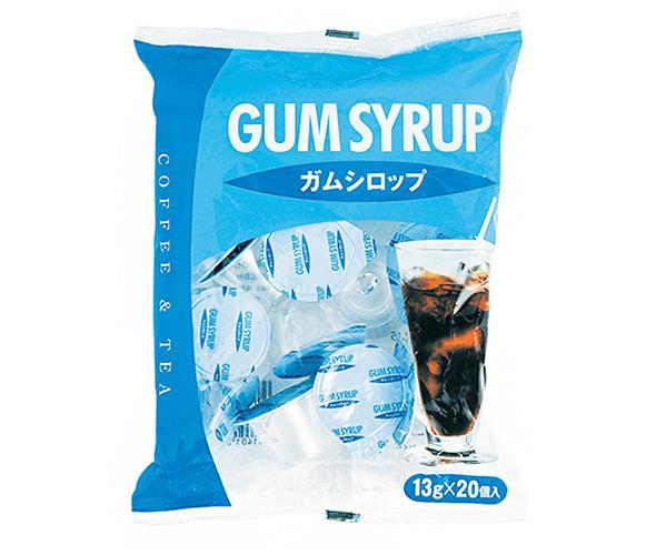 楽天市場 送料無料 2ケースセット ガムシロップ 13g 20p 20袋入 2ケース 北海道 沖縄 離島は別途送料が必要 ドリンクマーケット