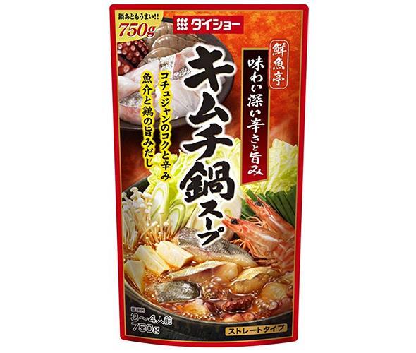 送料無料 2ケースセット ダイショー 鮮魚亭 キムチ鍋スープ 750g 10袋入 2ケース 北海道 沖縄 離島は別途送料が必要 Soundtennis Net