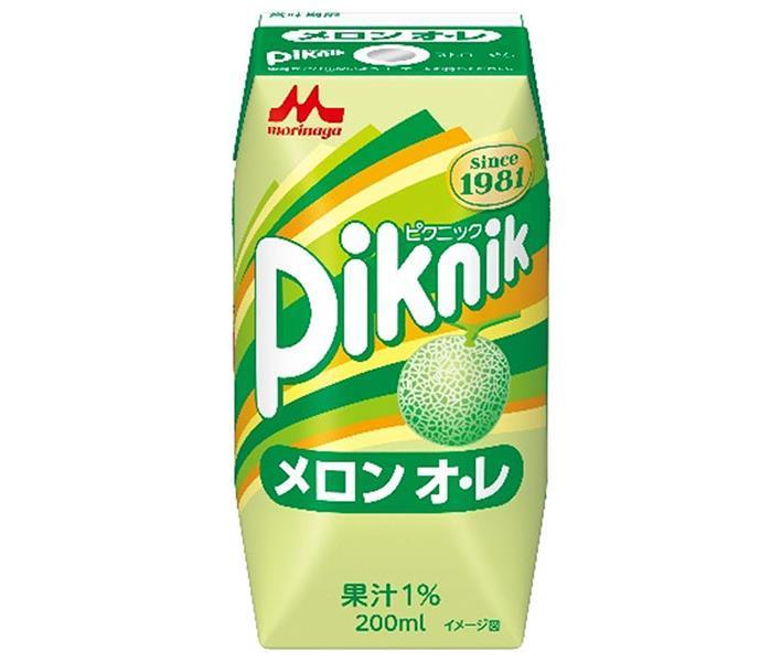 市場 森永乳業 メロンオレ ピクニック プリズマ容器