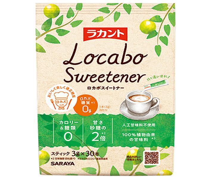 サラヤ ラカントロカボスイートナー 90g 3g×30本 ×6袋入 送料無料 無添加 ゼロカロリー 甘味料 顆粒 新作通販