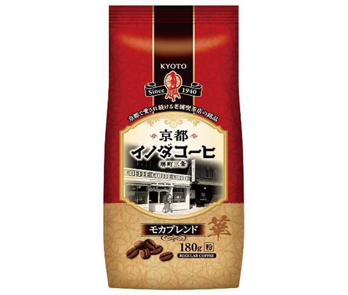 キーコーヒー 京都イノダコーヒ モカブレンド 粉 180g×6袋入× 2ケース 送料無料 レギュラー コーヒー 珈琲 ブレンド イノダ モカ  【人気ショップが最安値挑戦！】