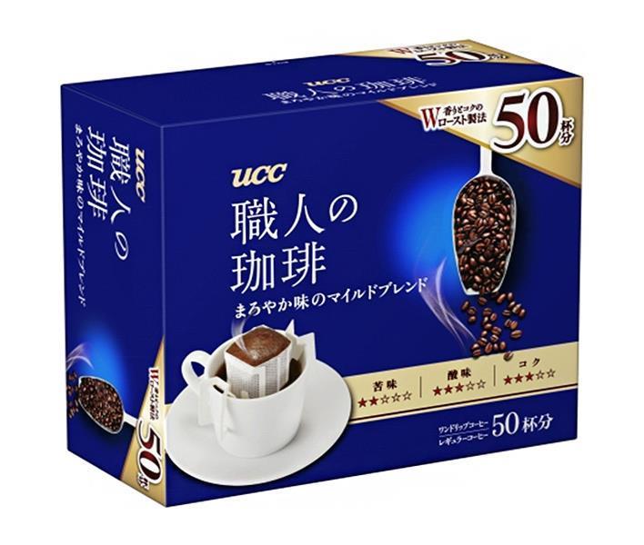 卓出 UCC 職人の珈琲 ドリップコーヒー まろやか味のマイルドブレンド 7g×50P ×6箱入× 2ケース 送料無料 ucc コーヒー 珈琲  インスタント fucoa.cl