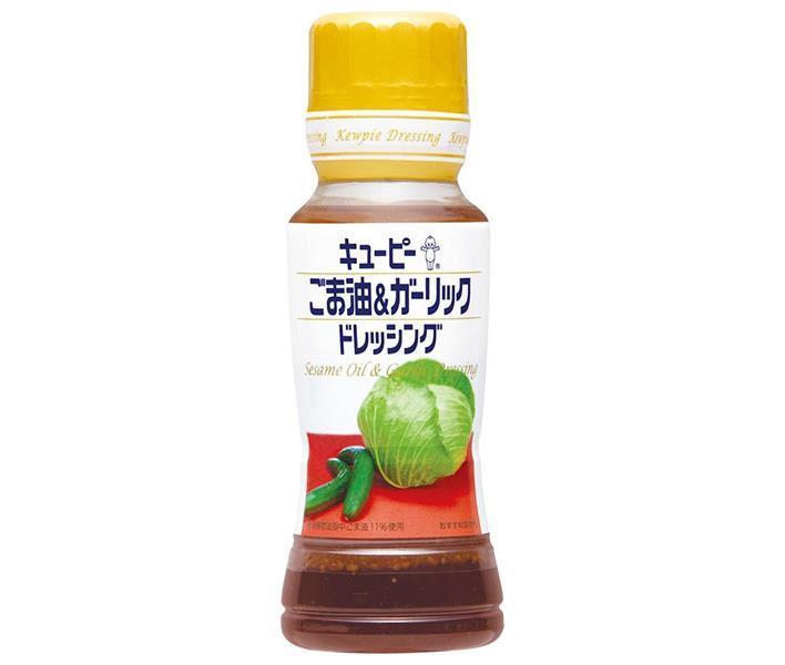 キューピー ごま油 ガーリックドレッシング 180mlペットボトル×12本入× 2ケース 送料無料 調味料 ドレッシング 最新人気