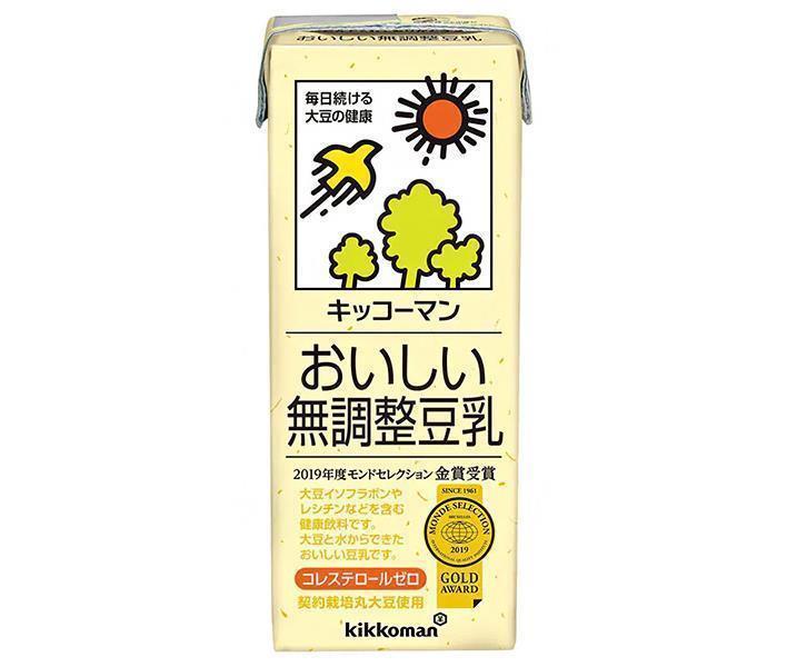 サービス キッコーマン おいしい無調整豆乳 200ml紙パック×18本入× 2ケース 送料無料 豆乳 無調整 200ml 紙パック cmdb.md