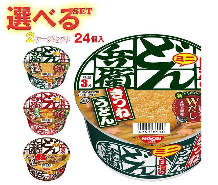 日清食品 どん兵衛 肉うどんミニ40g 12個入 賜物