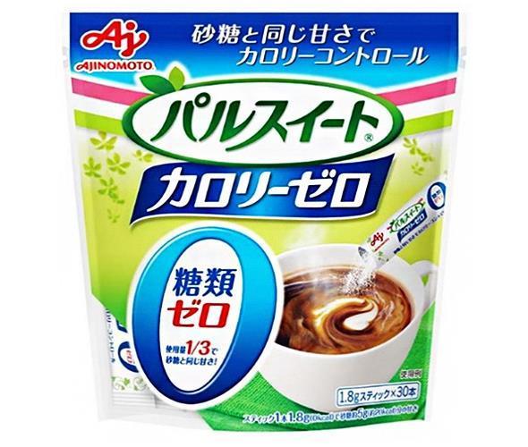 味の素 パルスイート カロリーゼロ スティック 30本入 54g×10個入×(2ケース)｜ 送料無料 ゼロ カロリー 糖類ゼロ 低カロリー スティック