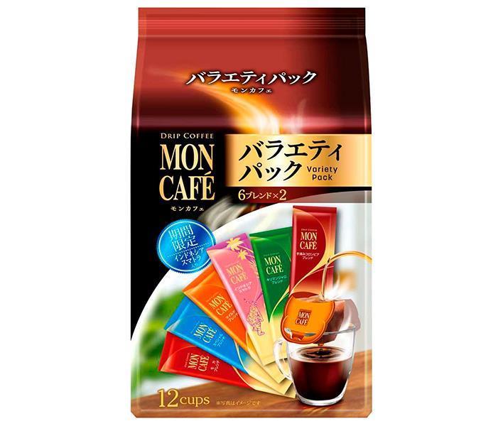 片岡物産 モンカフェ バラエティパック 12P×30個入 送料無料 ドリップ 珈琲 コーヒー インスタント 新作モデル