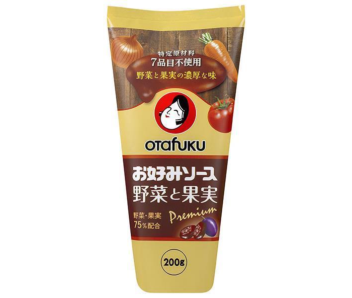 市場 オタフク 200g×12本入 お好みソース 野菜と果実 送料無料