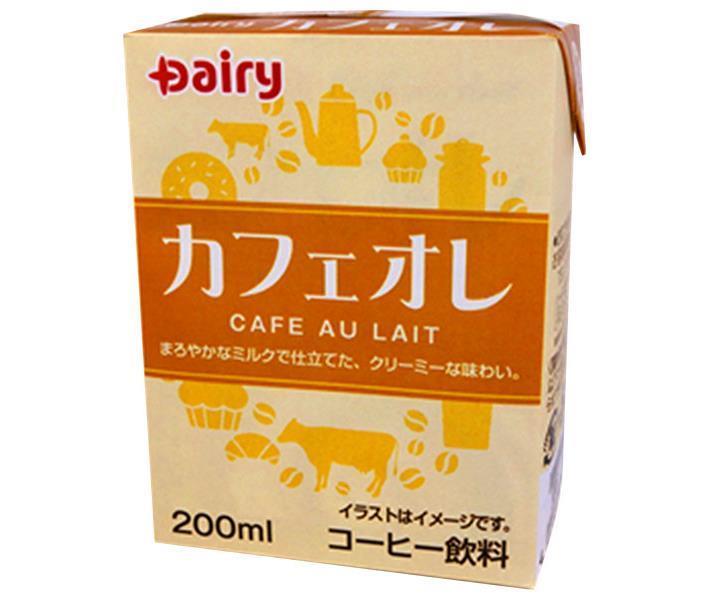 南日本酪農協同 デーリィ カフェオレ 0ml紙パック 24本入 2ケース 送料無料 コーヒー 珈琲 紙パック カルシウム 91 以上節約