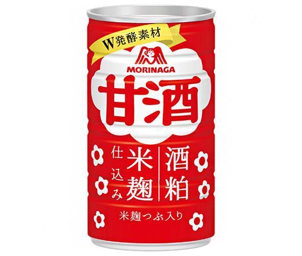 森永製菓 甘酒 190g缶×30本入| 送料無料 甘酒 森永 あまざけ 酒粕 米麹 米こうじ ホット