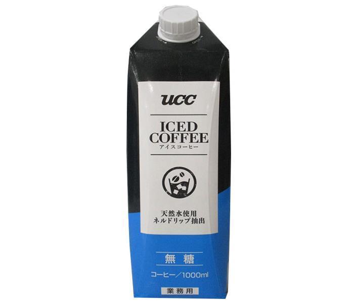 無料 UCC アイスコーヒー 業務用 無糖 1000ml紙パック×12本入× 2ケース 送料無料 ucc 1l 1L コーヒー 珈琲 cmdb.md