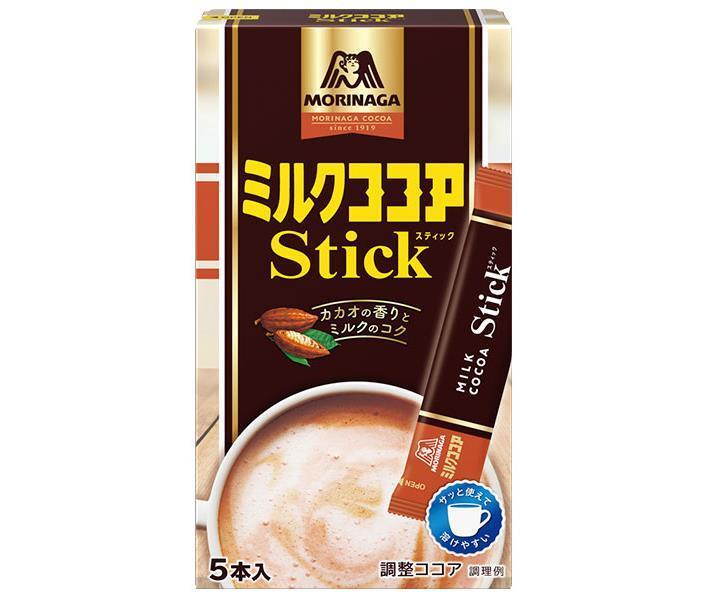 7233円 100％本物 森永製菓 ミルクココアスティック 60g 12g×5本 ×48箱入 送料無料 ココア 飲料 スティックタイプ