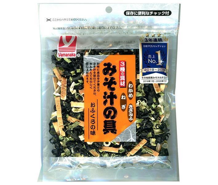 ヤマナカフーズ みそ汁の具 おふくろの味 35g×10袋入×(2ケース)｜ 送料無料 乾物 わかめ ねぎ 惣菜 具材