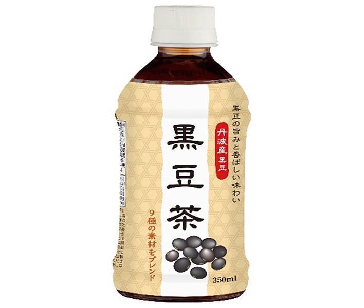 盛田（ハイピース） 黒豆茶 Hot&Cold 350mlペットボトル×24本入×(2ケース)｜ 送料無料