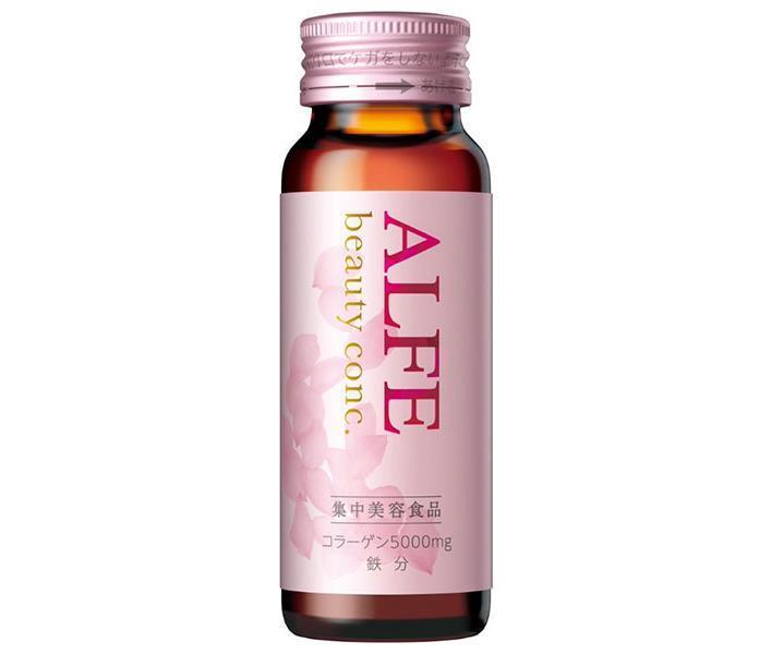 大正製薬 アルフェ ビューティーコンク 50ml瓶×50本入｜ 送料無料 コラーゲン 鉄分 集中美容食品 瓶